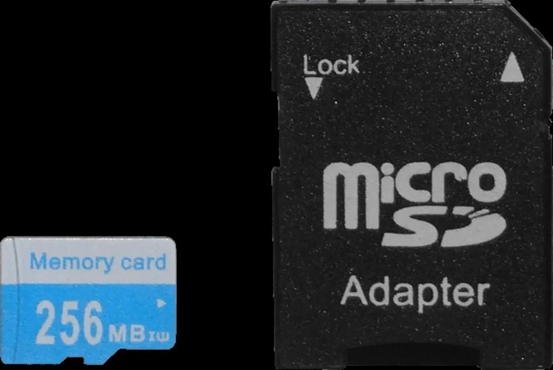 TARJETA MICROSD DE 256MB CLASE 6 CON ADAPTADOR SD - 6