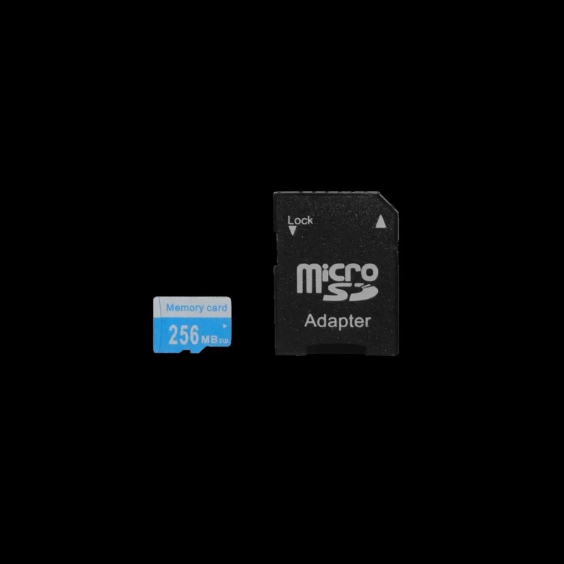 TARJETA MICROSD DE 256MB CLASE 6 CON ADAPTADOR SD - 7