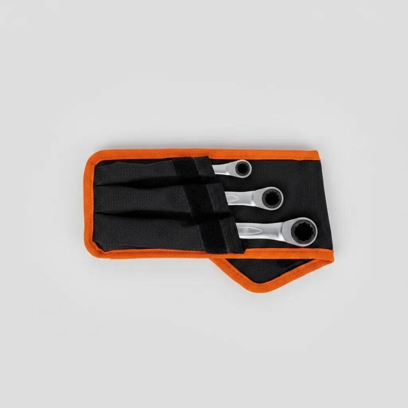 SET DE LLAVES RATCHET 8 A 19MM 3 PIEZAS PARA MECANICA - 4