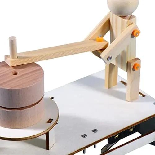 JUGUETE DIDACTICO DE MADERA CON MOVIMIENTO PARA ARMAR - 3