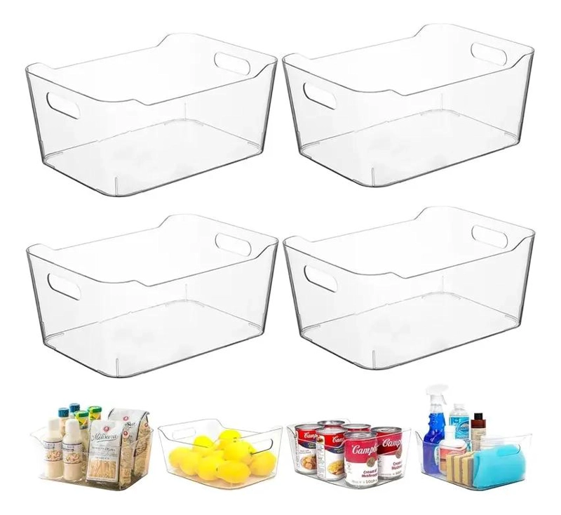 CONTENEDORES ACRILICOS PARA ALIMENTOS ORGANIZADOR DE COCINA - 1