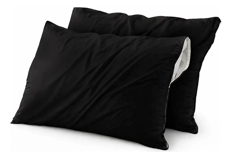 SET DE 2 FUNDAS IMPERMEABLES PARA ALMOHADAS 50X70 CM CON CIERRE - 1