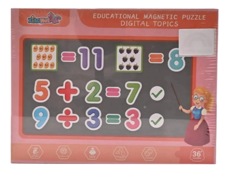 ROMPECABEZAS MAGNE TICOS EDUCATIVOS PARA NIÑOS - 8