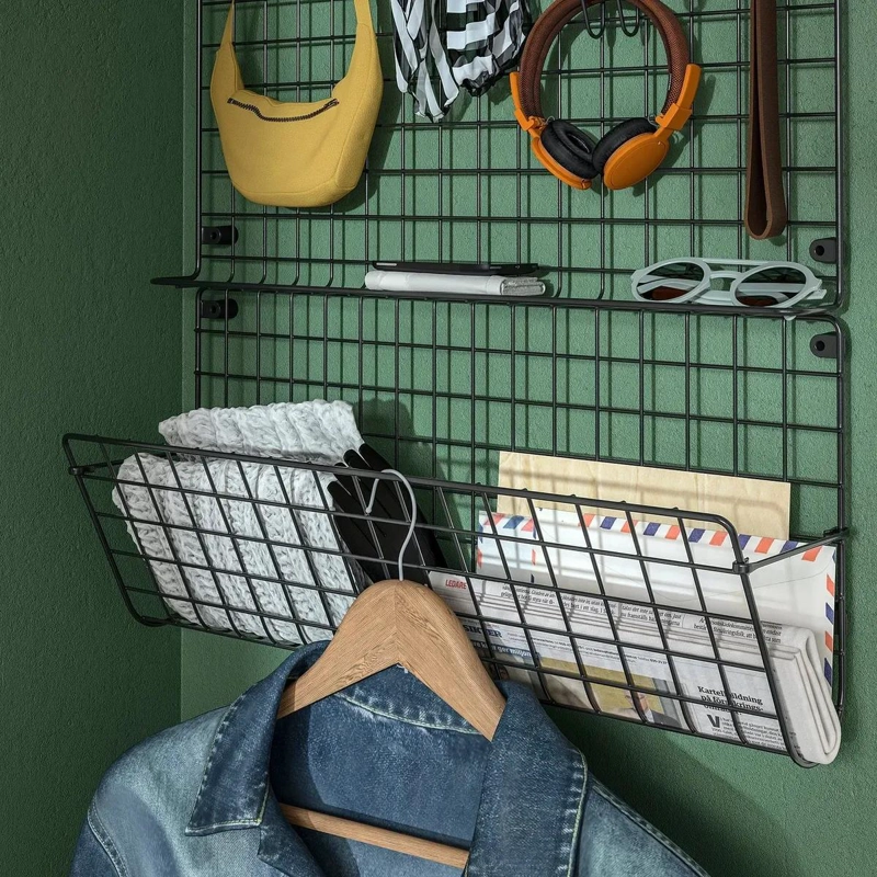 ORGANIZADOR DE PARED PARA CALZADO Y ACCESORIOS EN ACERO - 4