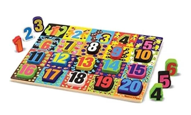 ROMPECABEZAS TRIDIMENSIONAL DE NUMEROS PARA NIÑOS - 2