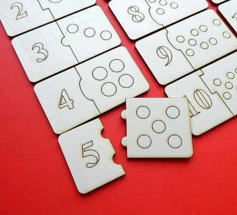 ROMPECABEZAS MONTESSORI DE MADERA PARA NIÑOS - 1