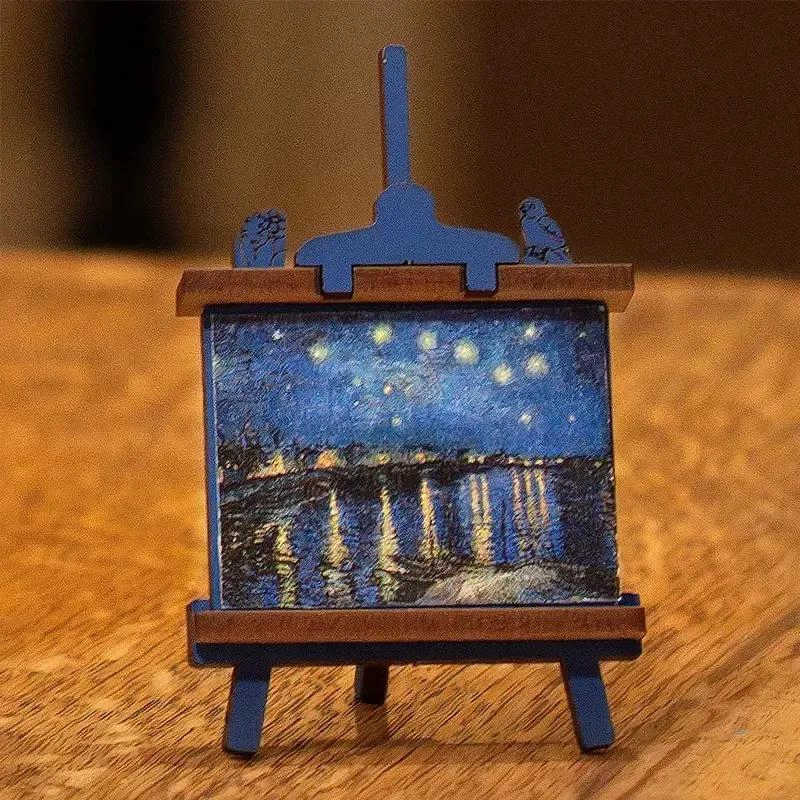 PUZZLE 3D NOCHE ESTRELLADA ARMABLE DE MADERA - 4