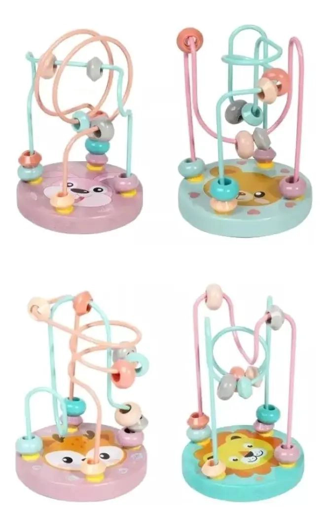 JUGUETE DIDACTICO DE MADERA PARA NIÑOS Y BEBE S - 1