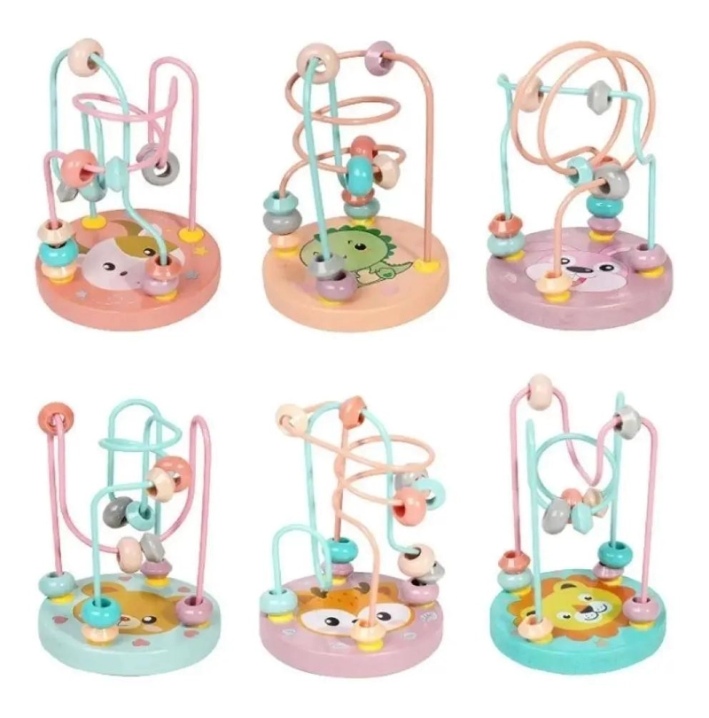 JUGUETE DIDACTICO DE MADERA PARA NIÑOS Y BEBE S - 2