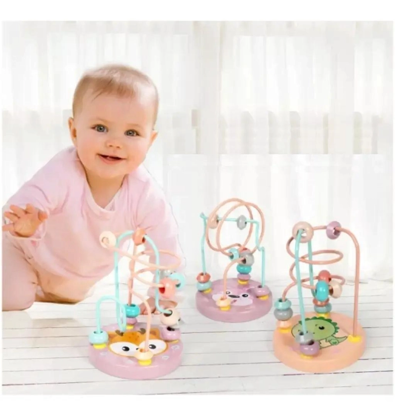 JUGUETE DIDACTICO DE MADERA PARA NIÑOS Y BEBE S - 5