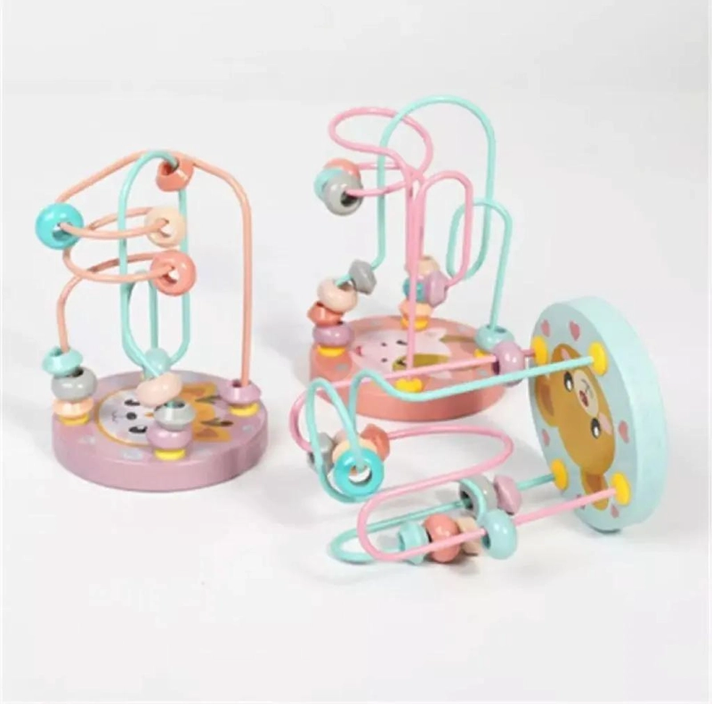 JUGUETE DIDACTICO DE MADERA PARA NIÑOS Y BEBE S - 7