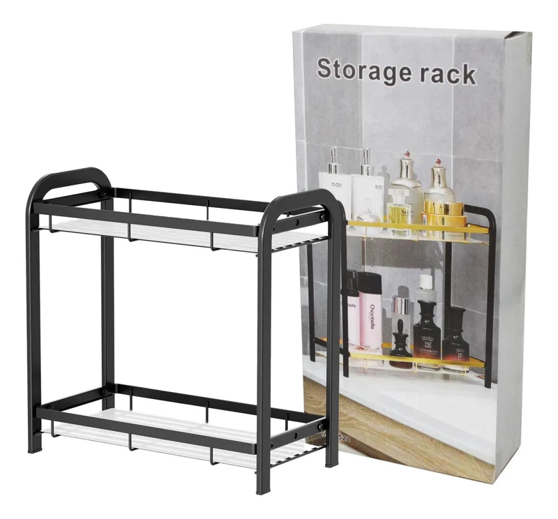 ESTANTE ORGANIZADOR MULTIUSO DE 2 NIVELES PARA COCINA Y BAÑO - 9