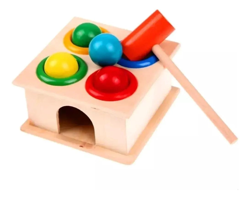 JUGUETES EDUCATIVOS DE MADERA PARA NIÑOS CON 8 PIEZAS - 10