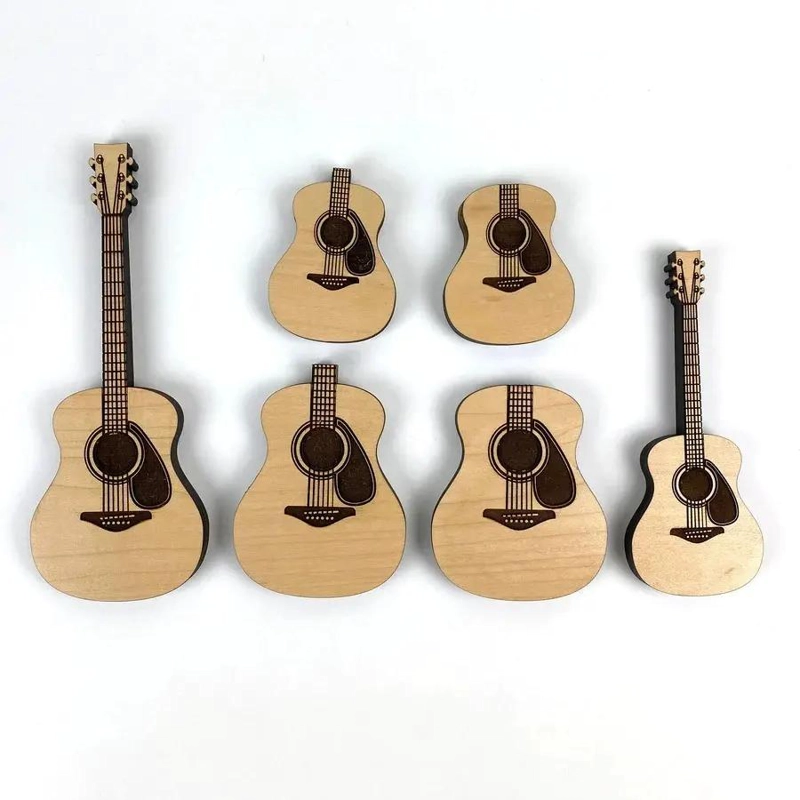 SET DE 3 CAJAS ORGANIZADORAS PARA UÑETAS DE GUITARRA - 5