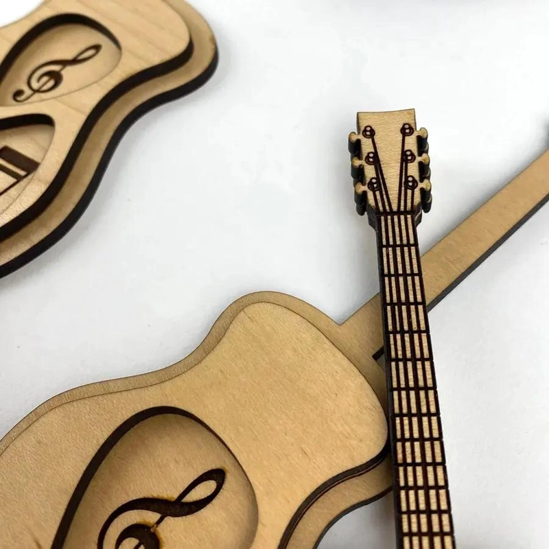 SET DE 3 CAJAS ORGANIZADORAS PARA UÑETAS DE GUITARRA - 6