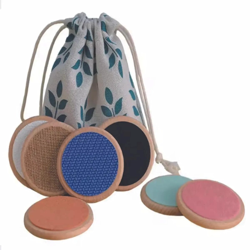 JUEGO SENSORIAL DE TEXTURAS EN MADERA PARA NIÑOS - 1