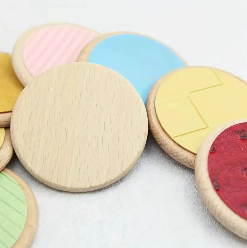 JUEGO SENSORIAL DE TEXTURAS EN MADERA PARA NIÑOS - 6