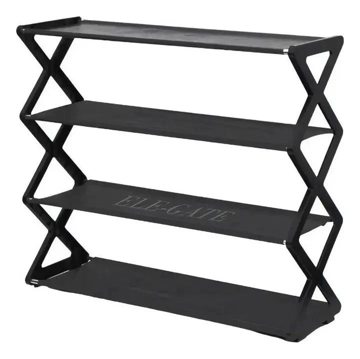 ZAPATERA PLEGABLE ORGANIZADOR DE 4 NIVELES PARA 12 PARES - 2