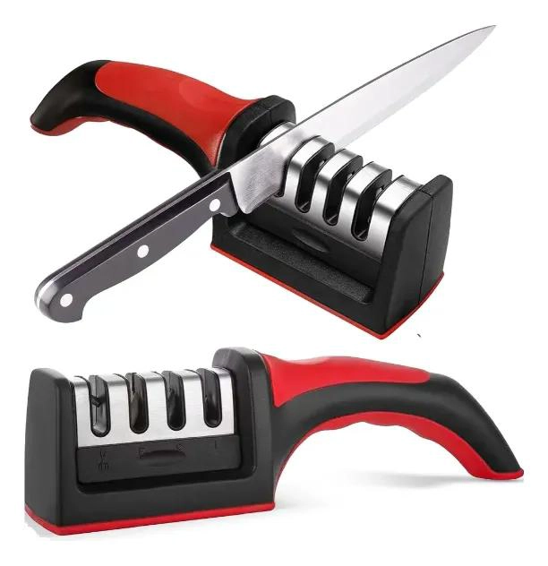 AFILADOR MANUAL PARA CUCHILLOS DE COCINA PRACTICO Y EFICAZ - 2