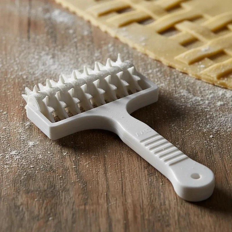 RODILLO PICADOR DE MASA CON CLAVOS DE 15 CM PARA PANADERIA Y REPOSTERIA - 2