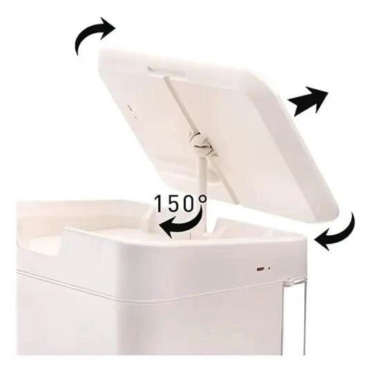 ORGANIZADOR DE MAQUILLAJE CON ESPEJO LED Y COMPARTIMENTOS - 5