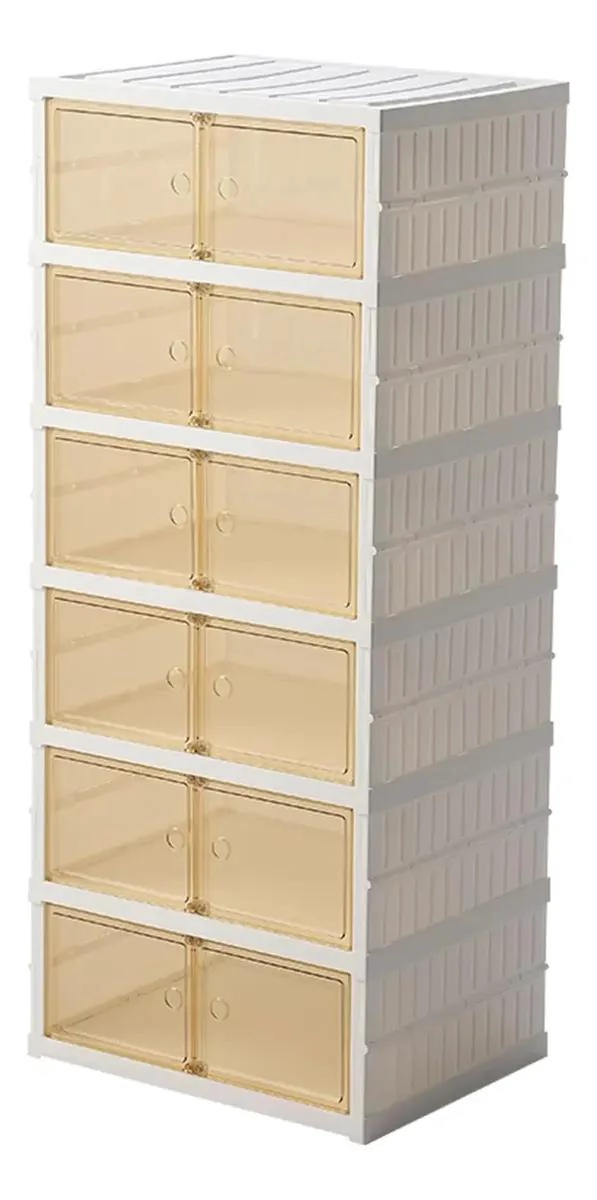 ZAPATERA PLEGABLE PARA 12 PARES DE CALZADO COMPACTA - 2