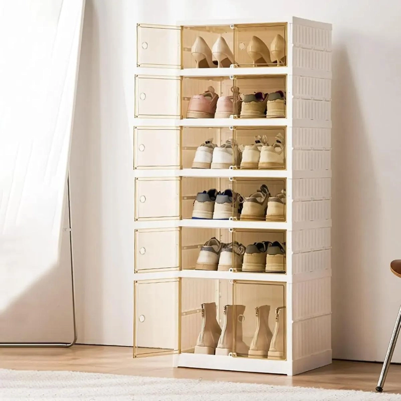 ZAPATERA PLEGABLE PARA 12 PARES DE CALZADO COMPACTA - 3