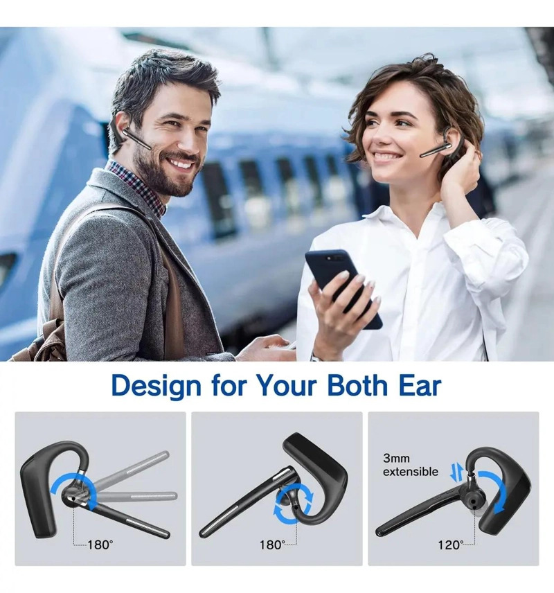 AURICULARES INALAMBRICOS CON MICROFONO Y CANCELACION DE RUIDO - 4