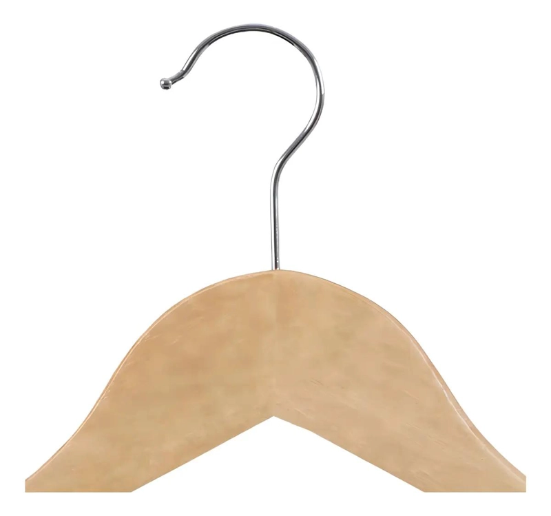 PERCHAS DE MADERA ANTIDESLIZANTES CON GANCHO GIRATORIO 360° - 4