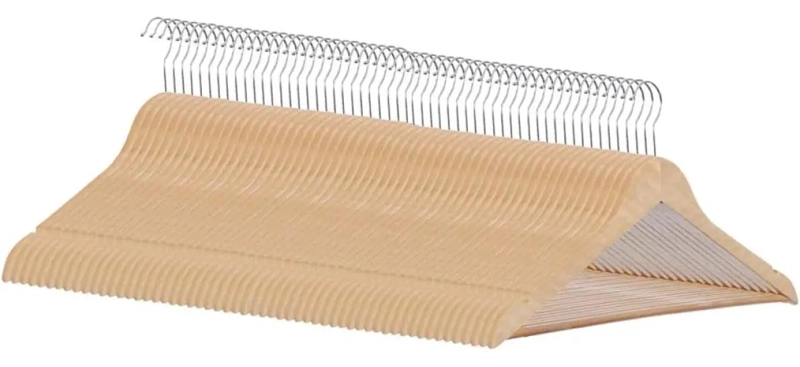 PERCHAS DE MADERA ANTIDESLIZANTES CON GANCHO GIRATORIO 360° - 5