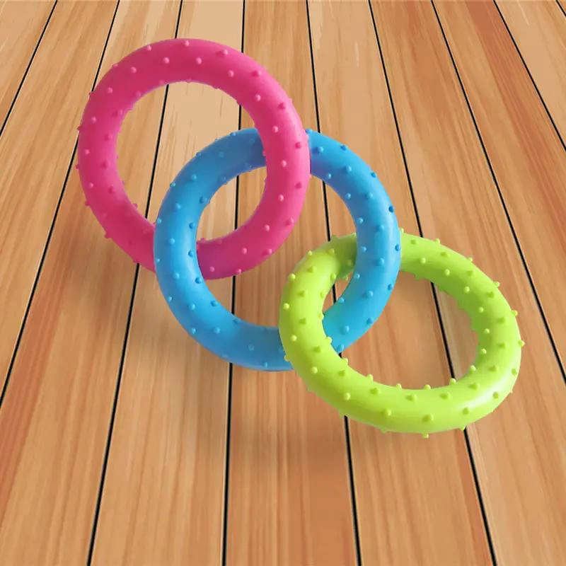 PELOTA DE GOMA MEDIANA PARA PERROS DE 5 CM DE DIAMETRO - 4