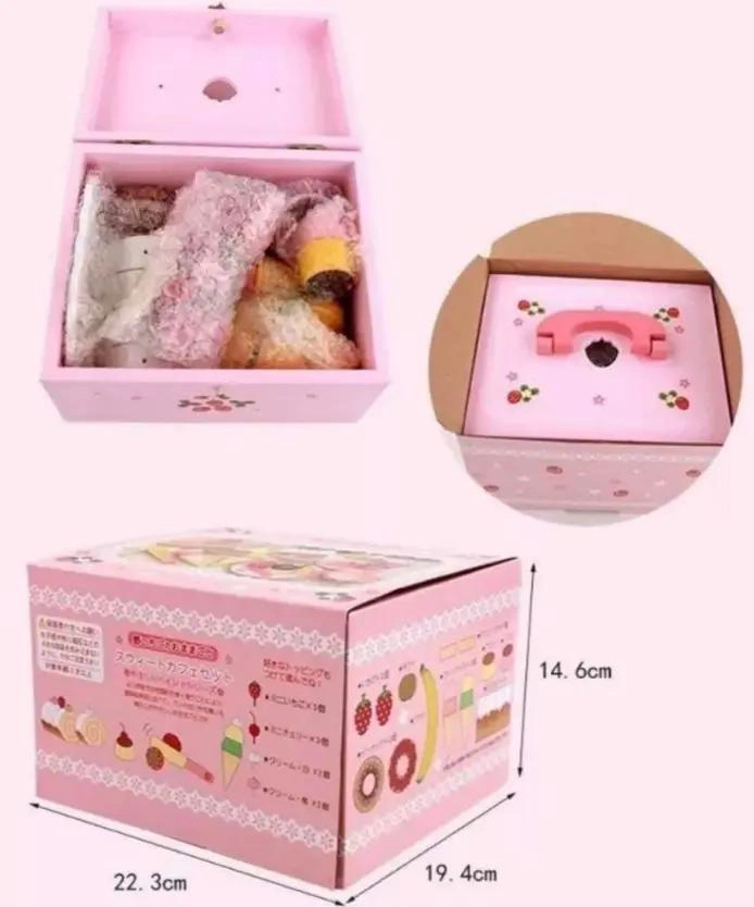 JUEGO DIDACTICO DE MADERA PARA CORTAR FRUTAS Y POSTRES - 8
