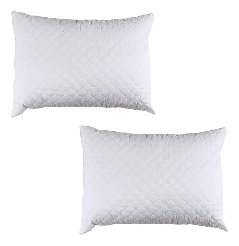 PACK DE 2 ALMOHADAS PREMIUM HIPOALERGE NICAS PARA SUEÑO REPARADOR - 1