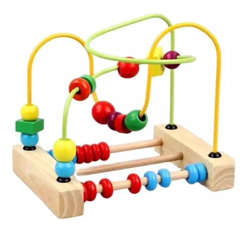JUGUETE DIDACTICO DE MADERA PARA DESARROLLO INFANTIL - 10