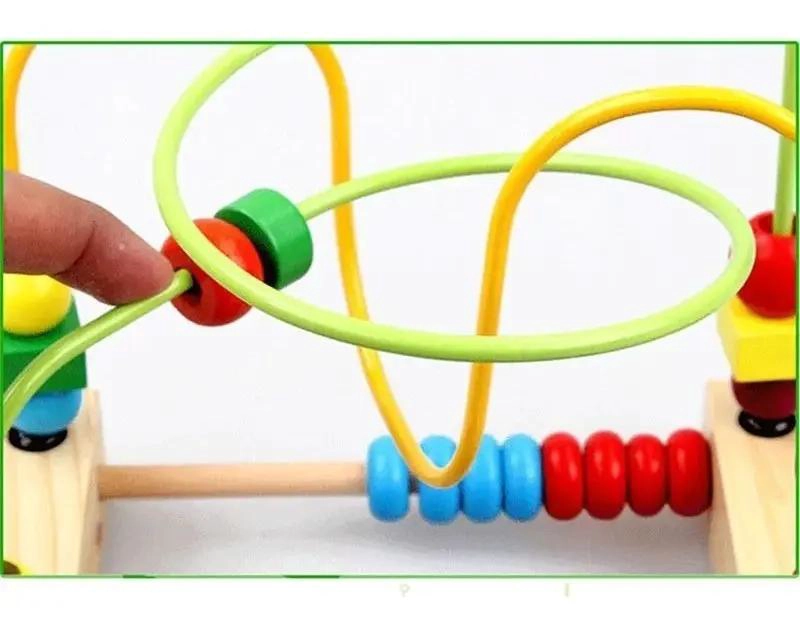 JUGUETE DIDACTICO DE MADERA PARA DESARROLLO INFANTIL - 9