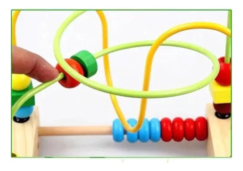 JUGUETE DIDACTICO DE MADERA PARA DESARROLLO INFANTIL - 3
