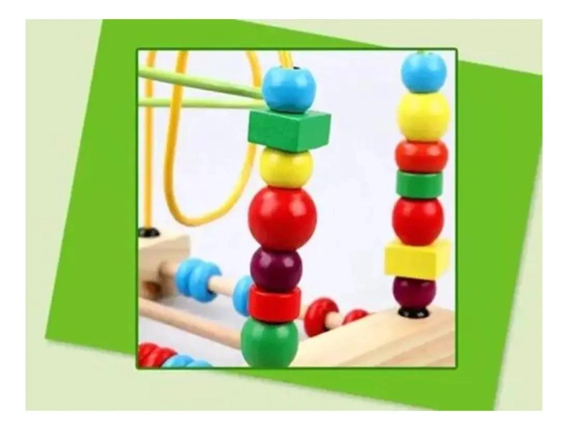 JUGUETE DIDACTICO DE MADERA PARA DESARROLLO INFANTIL - 4