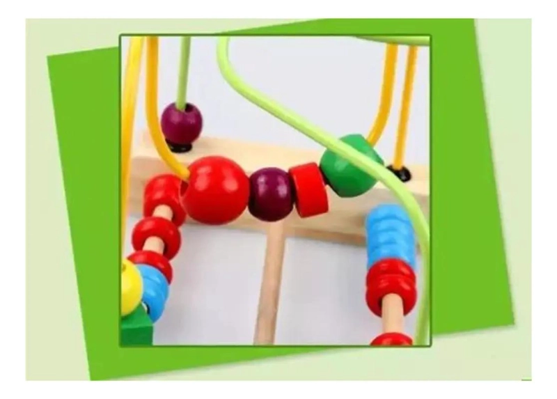 JUGUETE DIDACTICO DE MADERA PARA DESARROLLO INFANTIL - 5