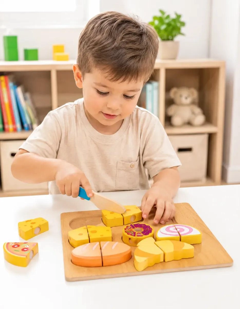 ROMPECABEZAS INTERACTIVO DE MADERA PARA APRENDIZAJE INFANTIL - 3
