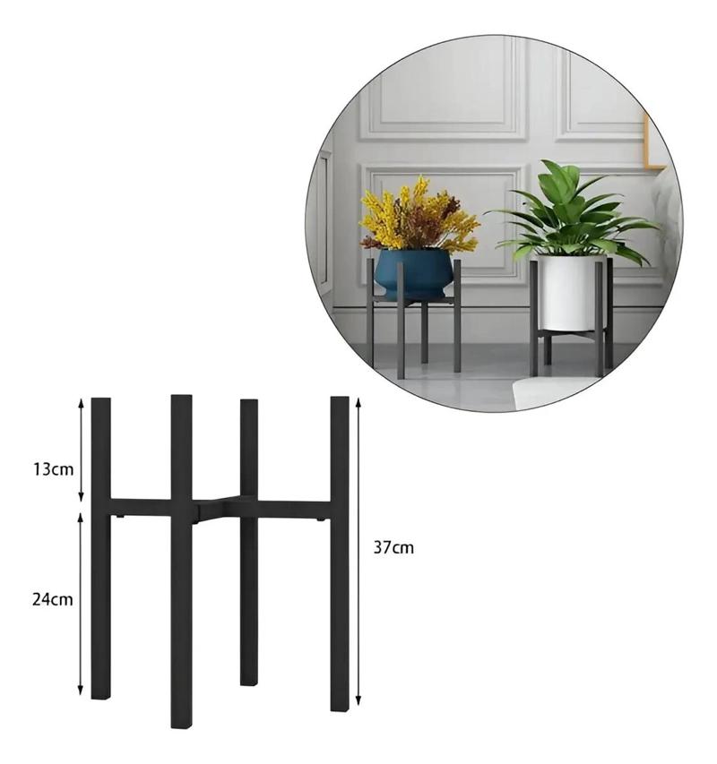 PORTA MACETERO DESMONTABLE PEDESTAL PARA PLANTAS DECORATIVAS - 5