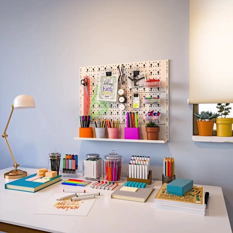 ORGANIZADOR DE PARED MULTIFUNCIONAL PARA ESCRITORIO - 7