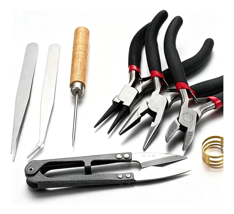 KIT COMPLETO DE HERRAMIENTAS PARA CREACION DE JOYAS DIY - 7