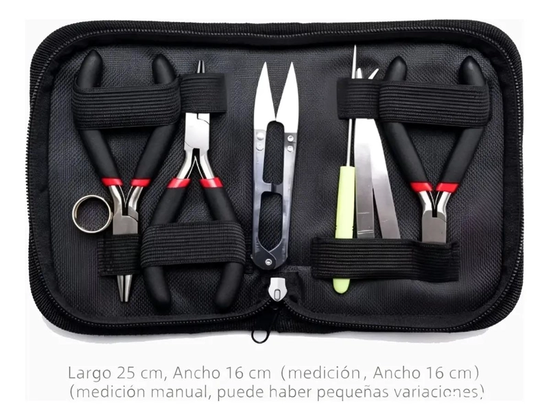 KIT COMPLETO DE HERRAMIENTAS PARA CREACION DE JOYAS DIY - 9