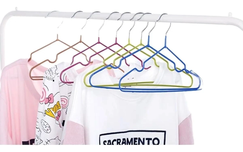 GANCHOS COLGADORES ANTIDESLIZANTES PARA ROPA 30 UNIDADES - 6