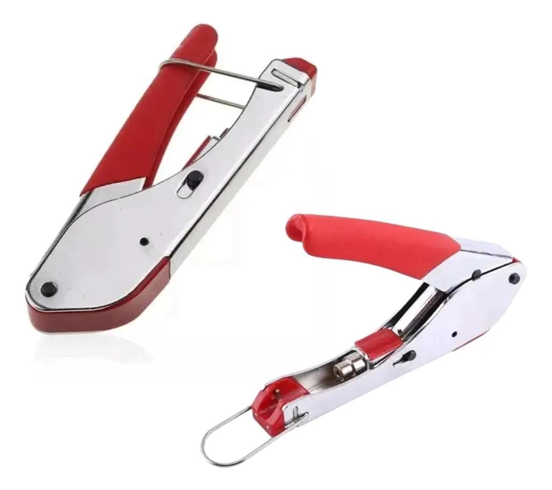 KIT DE CRIMPADORA Y PELACABLE COAXIAL PARA INSTALACIONES - 2