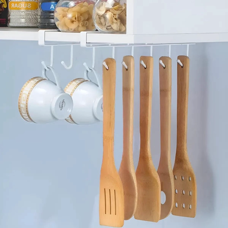 SOPORTE COLGANTE PARA VASOS Y UTENSILIOS DE COCINA - 2