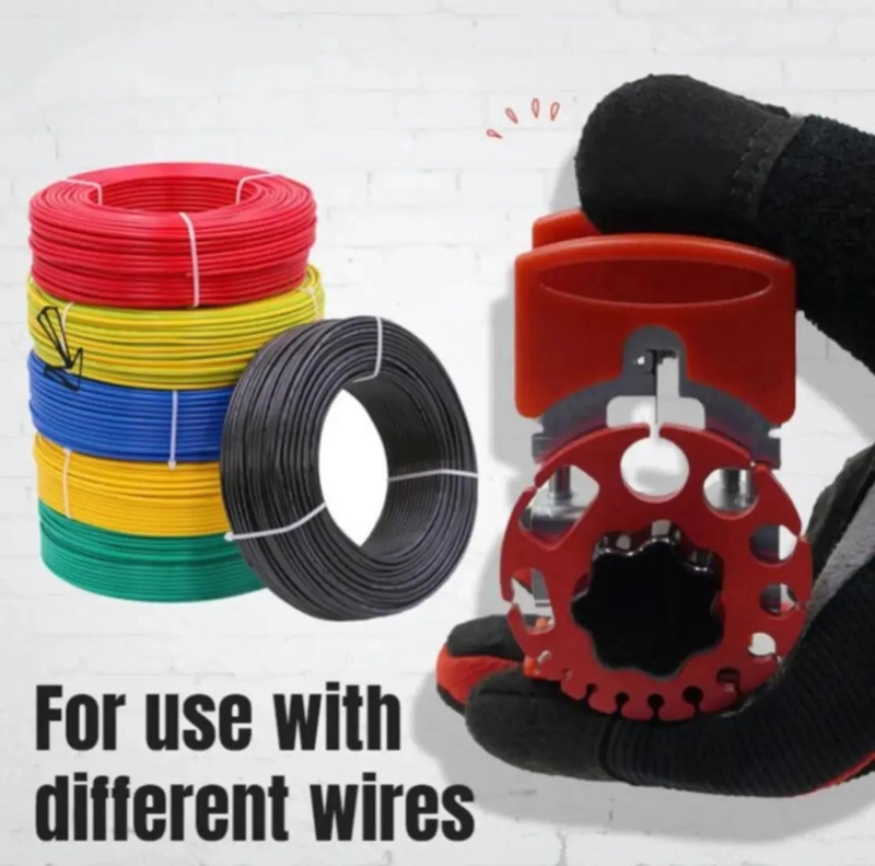 PELACABLES MULTIFUNCIONAL DE MANO ROJO - 7