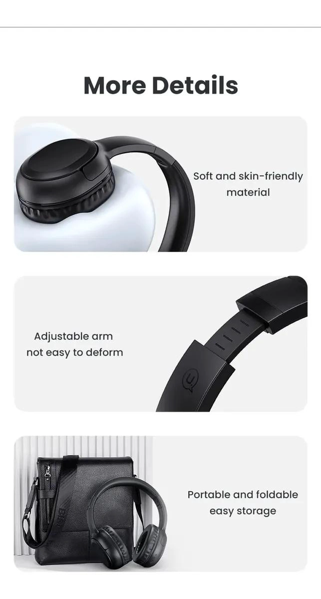 AURICULARES BLUETOOTH INALAMBRICOS CON MICROFONO Y ALTA DEFINICION - 2