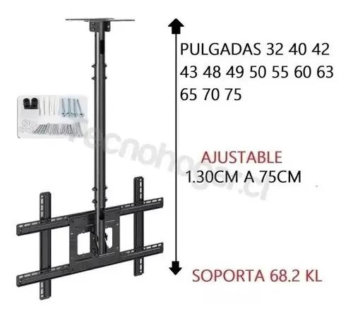 SOPORTE DE TECHO PARA TELEVISORES DE 32 A 75 PULGADAS - 5
