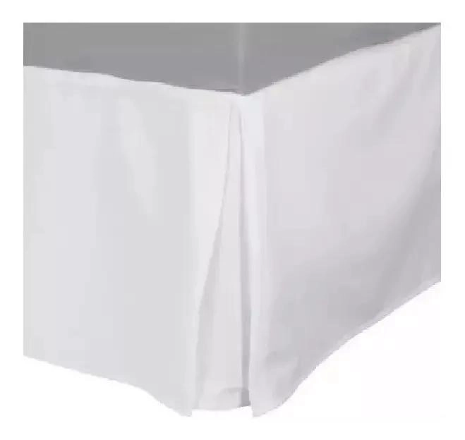 FALDON DE CAMA 1,5 PLAZAS EN COLOR LISO - 4